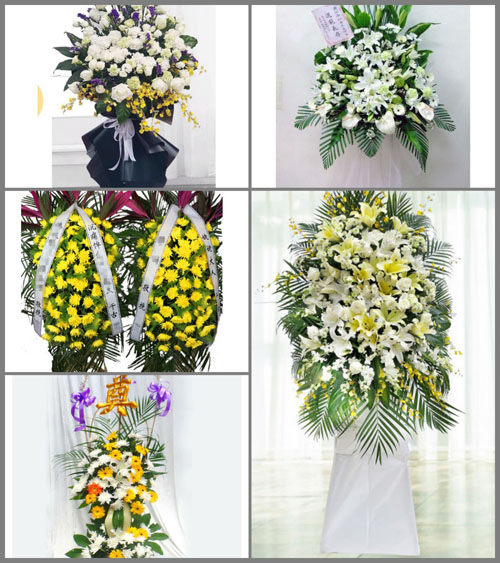 河北承德双滦区陈栅子乡白事花篮预定